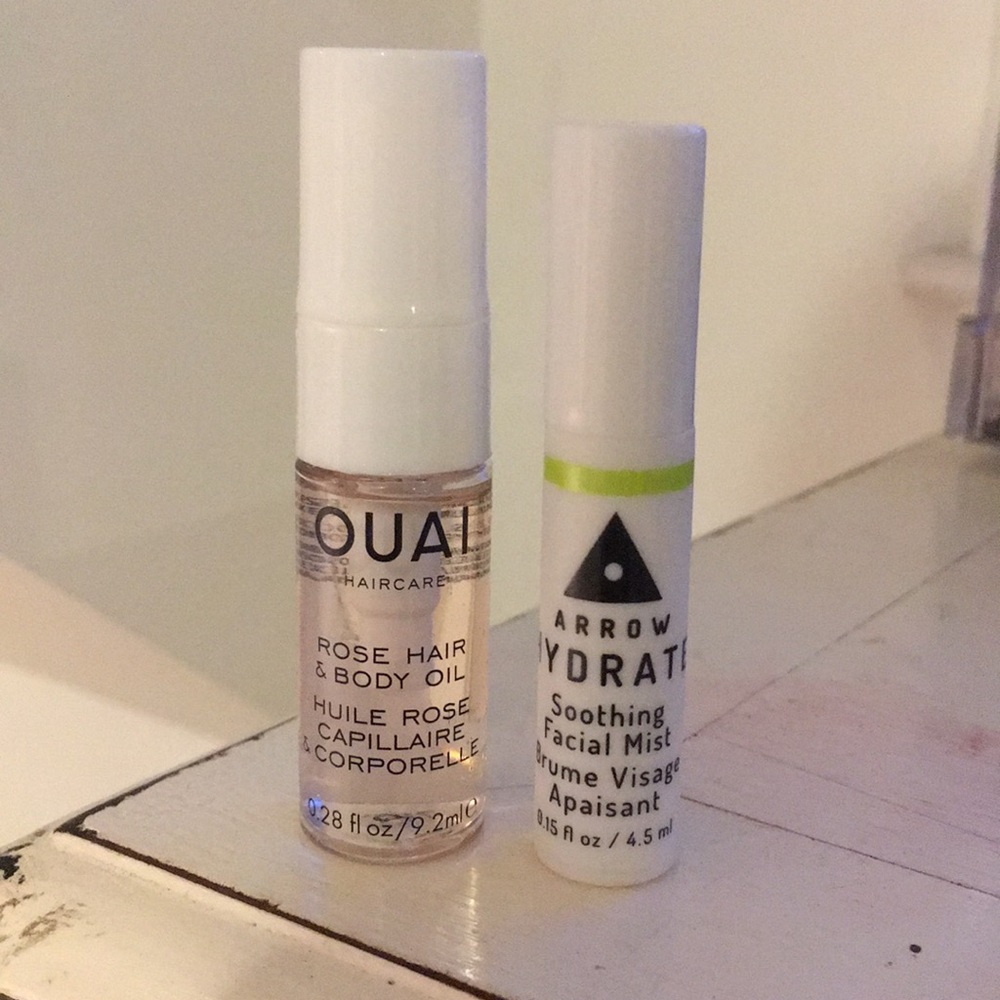 OUAI rose hair & body oil